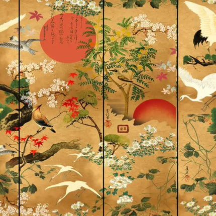 Très Elite Japanese 3D Mural Wallpaper - Flying Bird Design, Custom Im