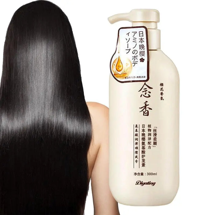 Sakura Blossom Infused Hair Growth Shampoo with Amino Acids