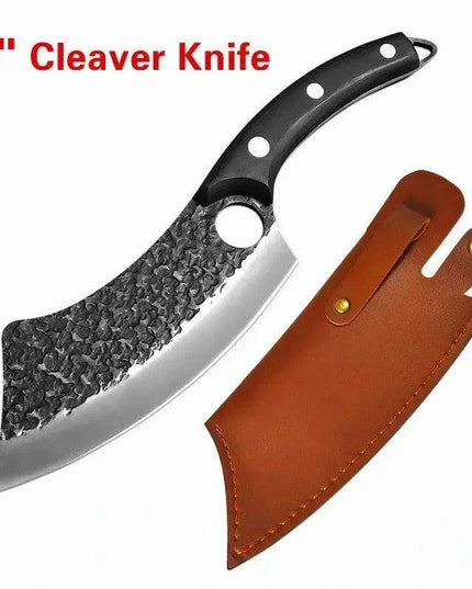 Serbian Artisan Steel Chef Knife Set with Comfortable Wooden Handles - Unmatched Quality Blades