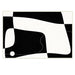 Chic Eco-Conscious Monochrome Abstract Area Rug with Superior Stability
