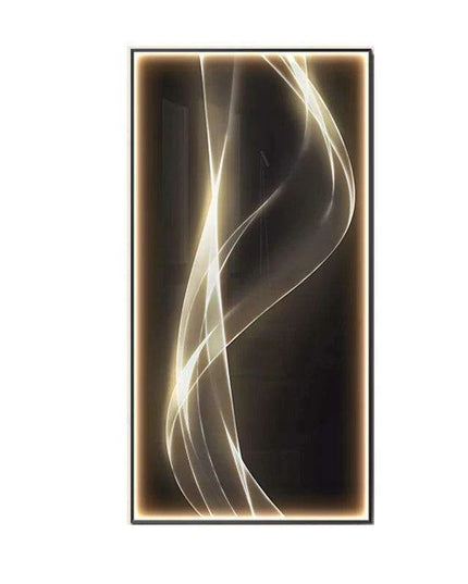 Luxe Crystal and Aluminum LED Wall Sconce with Porcelain Detailing