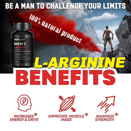 Vegan Healthy Store L-Arginine Supplement for Performance & Endurance,