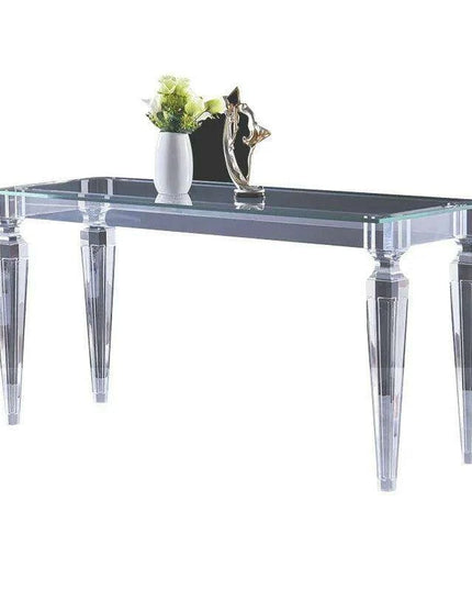 Modern Elegance Transparent Acrylic Event Table