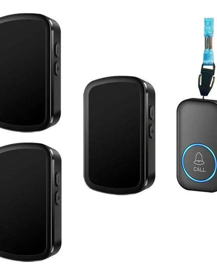 Emergency SOS Wireless Alert System with Custom Melodies - Long-Range Safety Button Set