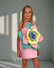 multicolour vest / 7-8Y 130