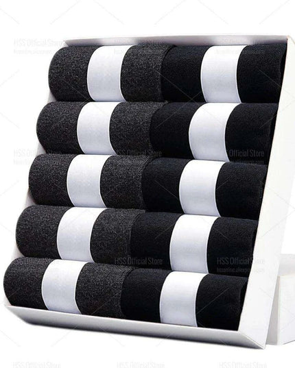 Chic Men's Cotton Dress Socks for Every Occasion