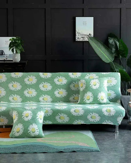 Svetanya Stylish Geometric Stretch Sofa Slipcover for Armrest-Free Chairs