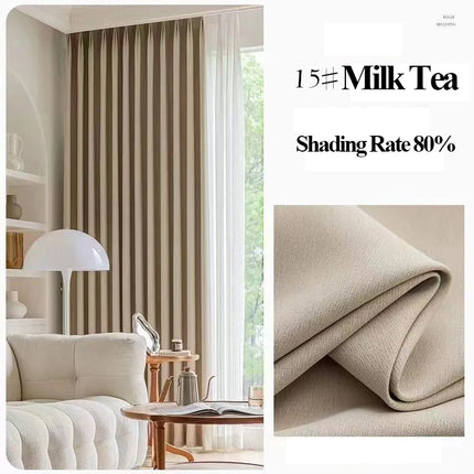 NORNE Thermal Insulated Blackout Curtains - 80% Darkening Drapes
