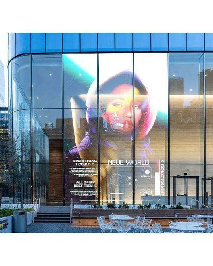 Customizable Transparent LED Film Display - Flexible Glass Screen with Direct Factory Pricing
