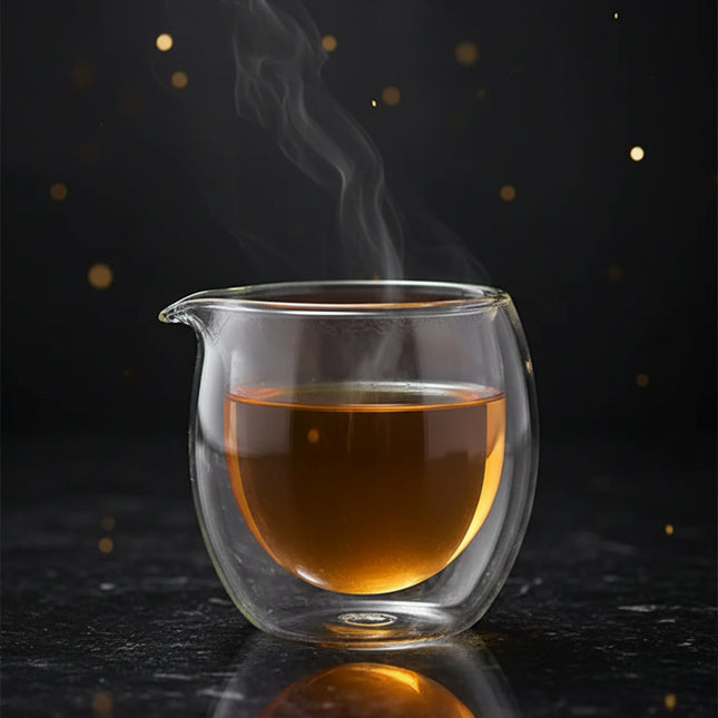 Double Wall Glass Tea Pitcher — Gongdao Fair Cup | 100–300ml