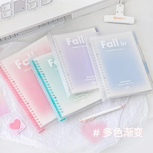 Customizable Ombre A5 & B5 Notebook Set for Stylish Office & School Essentials