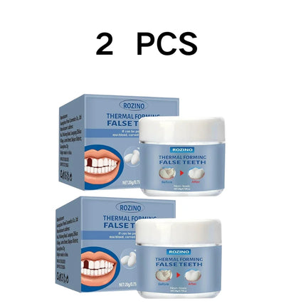 Sanwu Moldable False Teeth Kit - Temporary Tooth Filling & Whitening