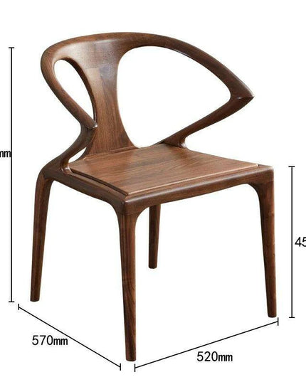 Chic Nordic Lounge Chairs - Stylish Ergonomic Dining and Patio Seating for Modern Homes