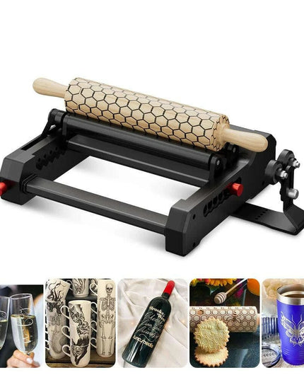 Precision 360° Rotary Engraving Tool for Cylindrical Surfaces