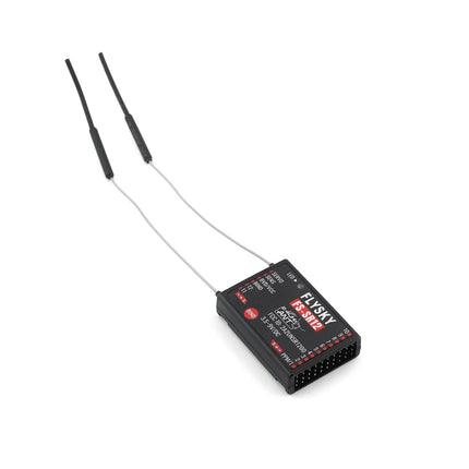 FLYSKY FS-SR12 12-Channel 2.4G Receiver with Dual Antenna for RC Model