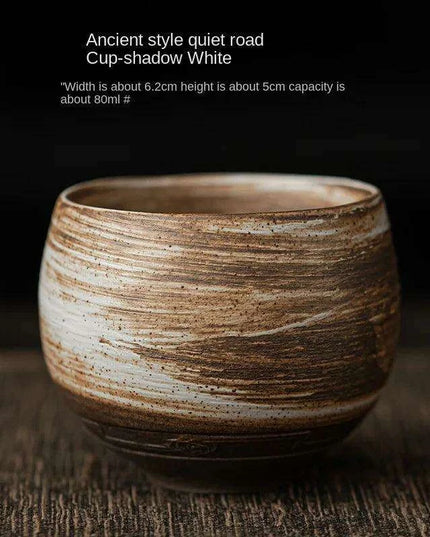 Artisan Japanese Stoneware Tea Cups for Authentic Kung Fu Tea Ceremonies