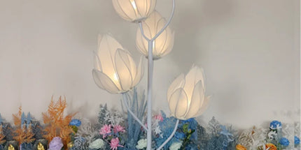 Magnolia Flower Wedding Road Guide Lamp Decoration Party Props Lamp Event Atmosphere Wedding Scene Floor Lamp magnolia-flower-wedding-road-guide-lamp-decoration-party-props-lamp-event-atmosphere-wedding-scene-floor-lamp