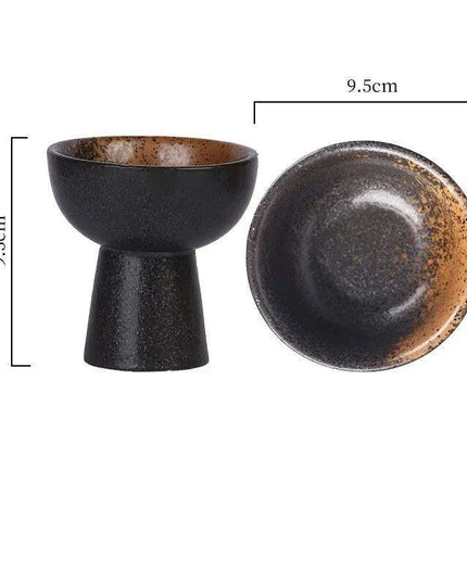 Elegant Blue and White Porcelain Dessert and Snack Bowl