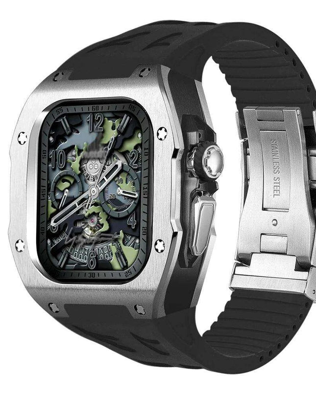 Titanium Alloy 49MM Customizable Apple Watch Conversion Kit with Tools