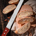 Gourmet Elegance: Premium Bread Knife Duo with Exquisite Wood Handles