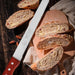 Gourmet Elegance: Premium Bread Knife Duo with Exquisite Wood Handles