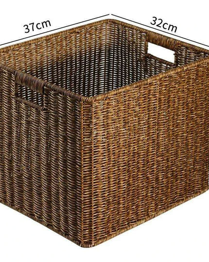 Nordic-Inspired Multi-Purpose Plastic Storage Basket for Home Organization