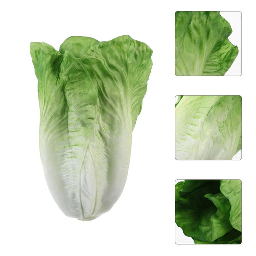 Realistic Decorative Faux Lettuce Centerpiece for Home and Dining Spaces