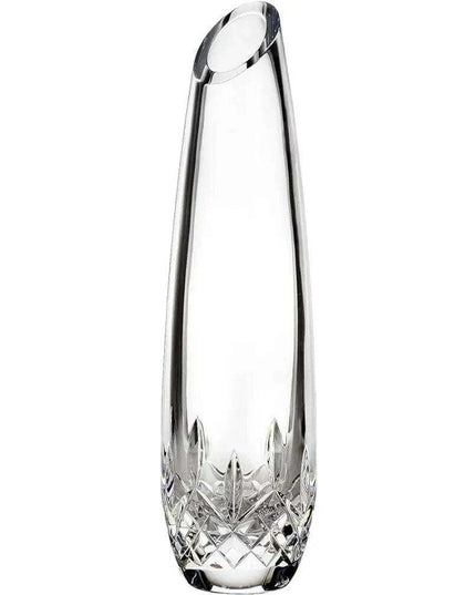 Exquisite 9.5" Clear Crystal Bud Vase - Ideal for Displaying a Single Flower