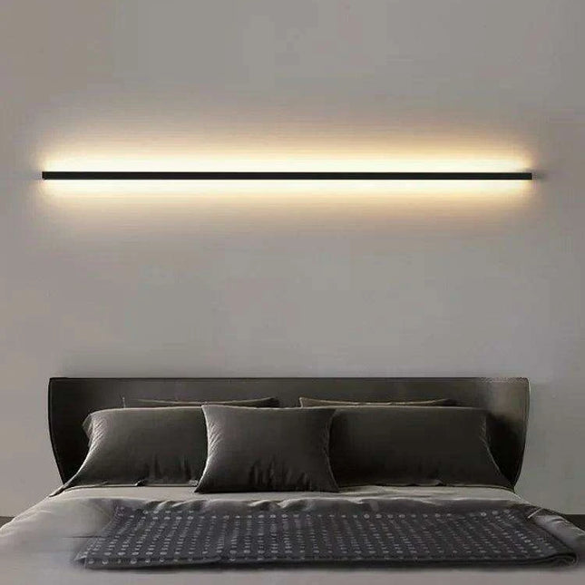 Sleek Scandinavian LED Wall Sconce with Customizable Lighting Options