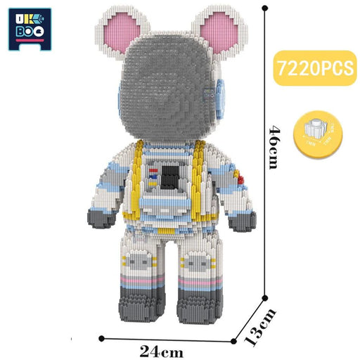 Adorable Bear Cub Building Block Set with Easy Storage - Inspire Creativity and Learning
