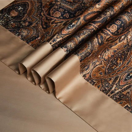 1000TC Egyptian Cotton Boho Duvet Cover Set – 4 Pcs, 7 Patterns, Queen to King
