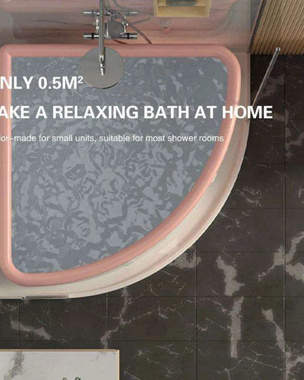 Triangular Oasis Portable Spa Tub for Ultimate Relaxation