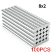 8 x 2mm — Pack of 100