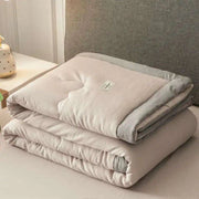 Japanese Minimalist Cotton Comforter for Cozy Cool Nights