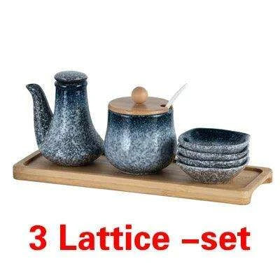 Exquisite Japanese Ceramic Spice Collection for Culinary Excellence