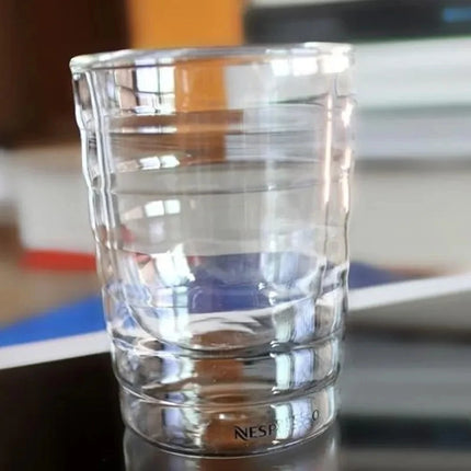 Handmade Double Wall Glass Mug — Insulated, 85ml / 150ml / 350ml