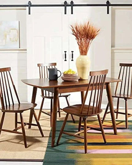 Varda Elegant Walnut Extension Dining Table for Memorable Gatherings