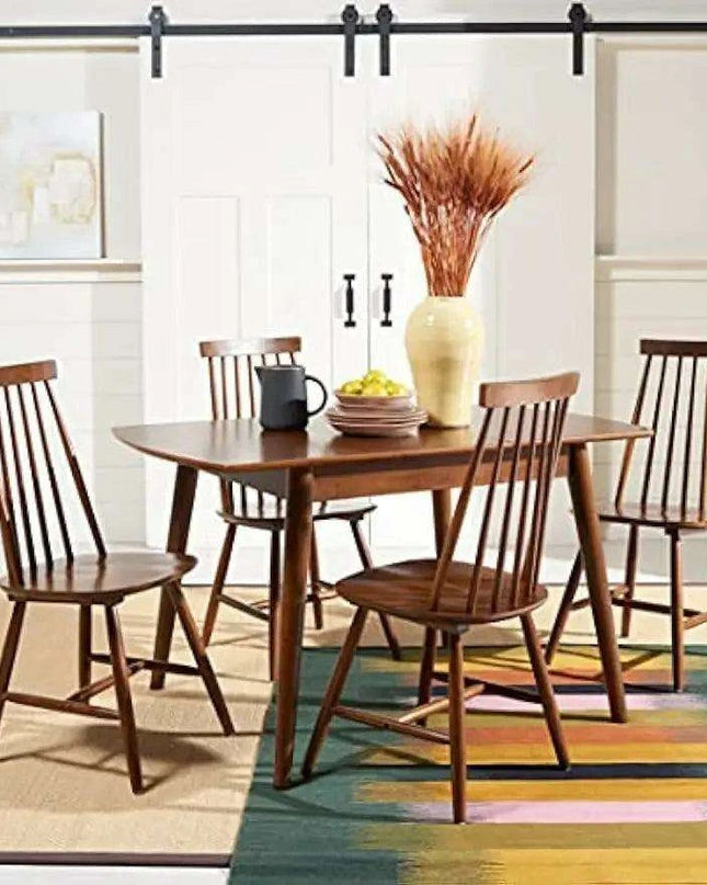 Varda Elegant Walnut Extension Dining Table for Memorable Gatherings