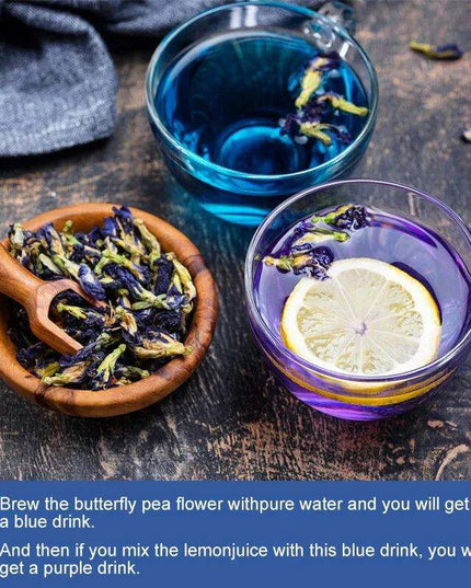 Glow & Shield: Blue Butterfly Pea Elixir for Immune Support and Radiant Skin