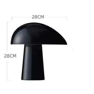 Sleek Contemporary Mushroom LED Table Lamp - Perfect for Home and Office Use - Comes with 1-Year Warranty