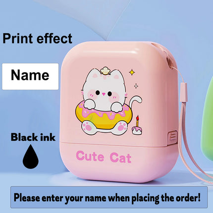 Punaline Custom Kids Name Stamp - Eco-Friendly Ink, Personalized Seal