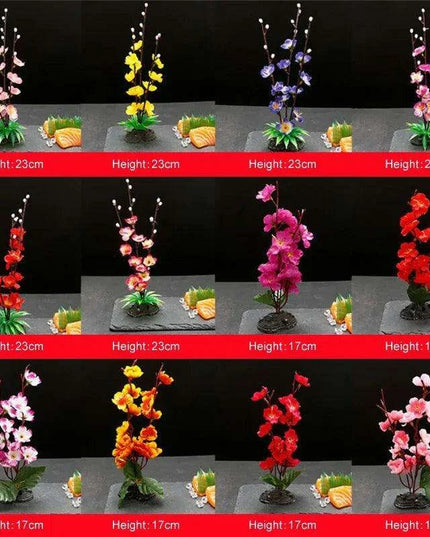 Floral Elegance Sashimi Garnish Set