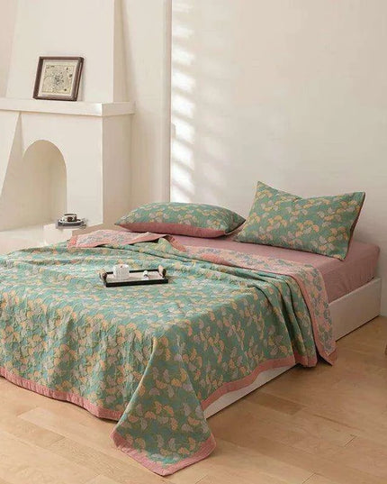 Ethnic-Inspired Cotton Gauze Bedspread Blanket for Ultimate Comfort