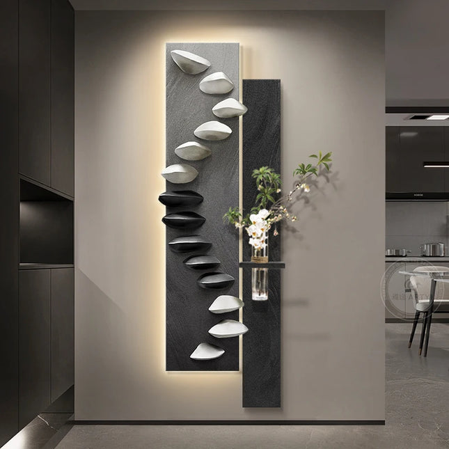 Luxury Wall Lamp Painting with Ambient Light