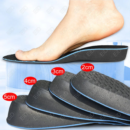 Full-Length Height-Lift Insoles, 2–5 cm Options