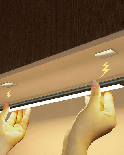 Smart Motion-Sensing USB Rechargeable LED Under Cabinet Light for Effortless Illumination