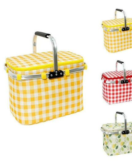 Stylish Outdoor Companion: Versatile Waterproof Picnic Handbag with Easy-Clean Features