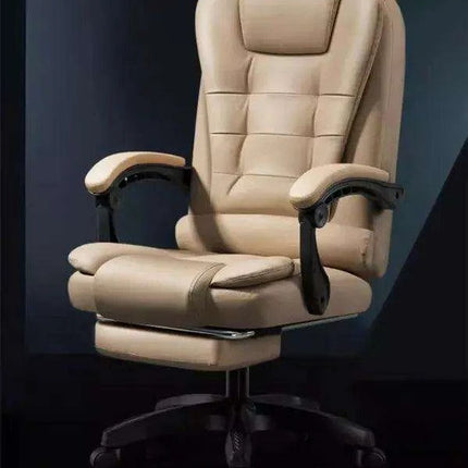 Luxury Black Ergonomic Recliner Chair for Ultimate Gaming and Office Comfort