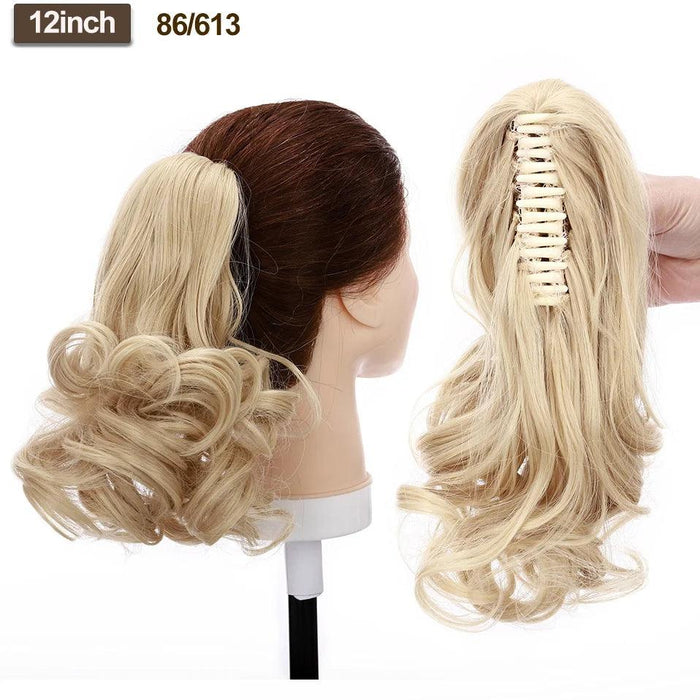 Effortless Glamour Long Wavy Clip-In Ponytail Extension for Instant Transformation