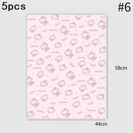 Gardenlife Store Hello Kitty Flower Bouquet Wrapping Paper & Ribbon Se